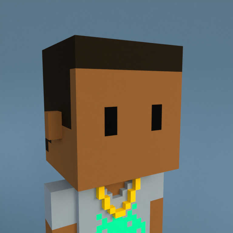 Meebit #6702 — Portrait