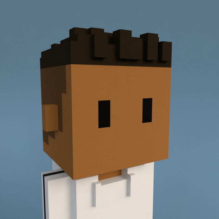 Meebit #6710 — Portrait