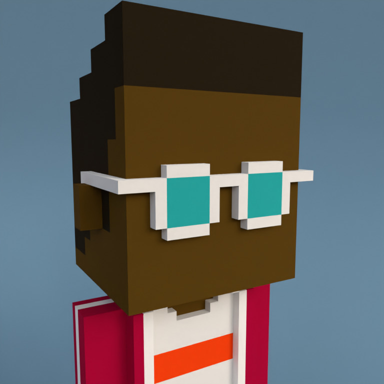 Meebit #6714 — Portrait