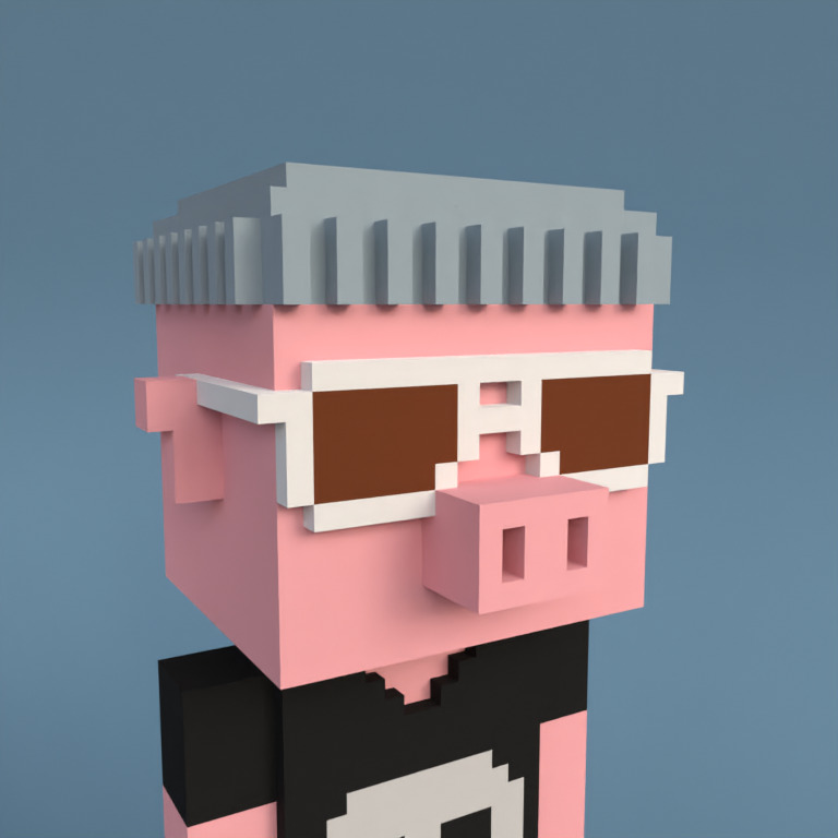 Meebit #6715 — Portrait