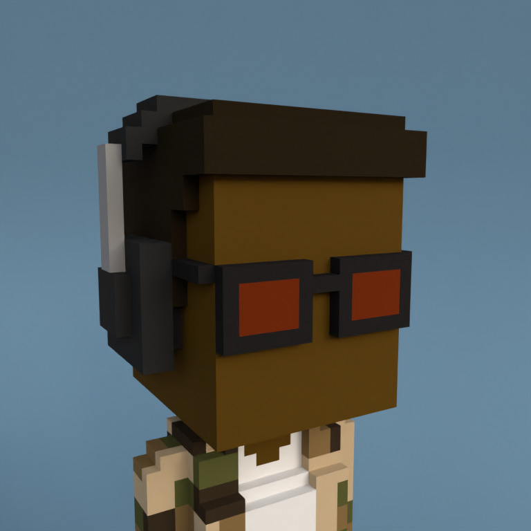 Meebit #6716 — Portrait