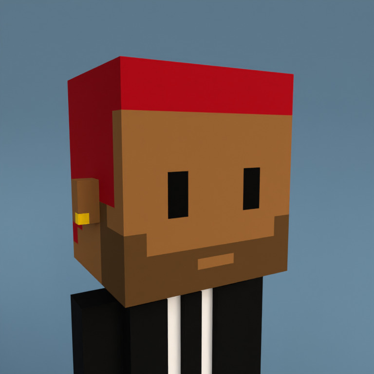 Meebit #6722 — Portrait