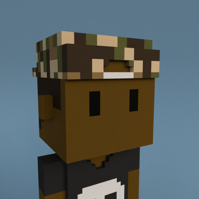 Meebit #6725 — Portrait