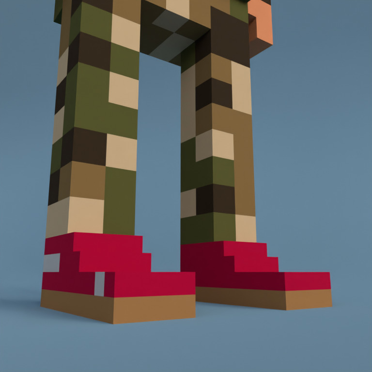 Meebit #6728 — Shoes