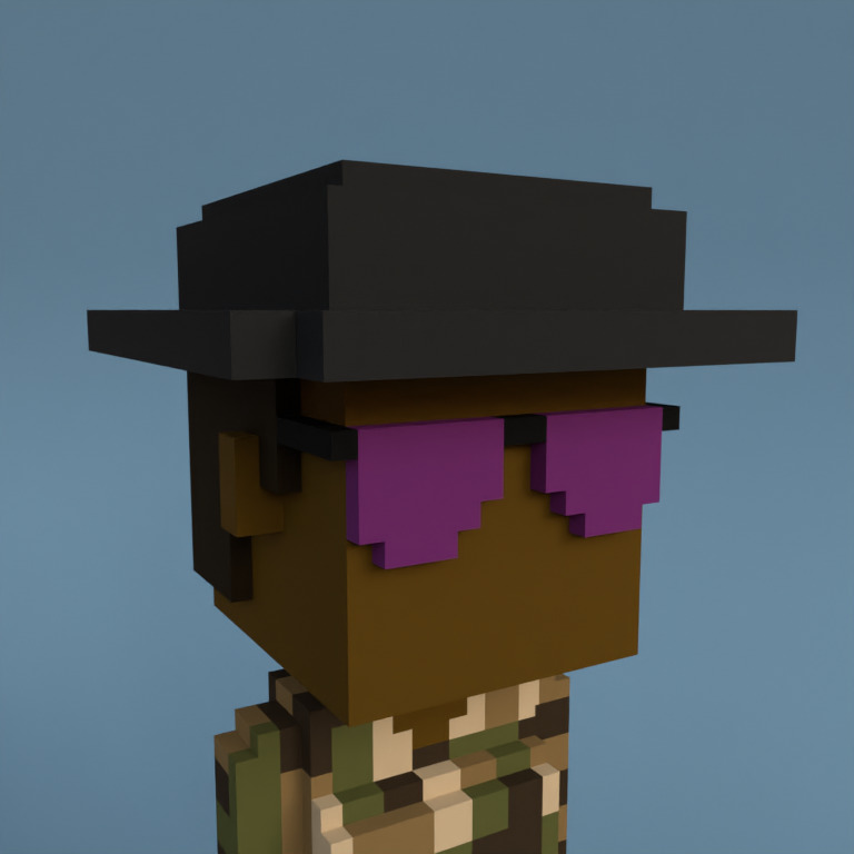 Meebit #6729 — Portrait