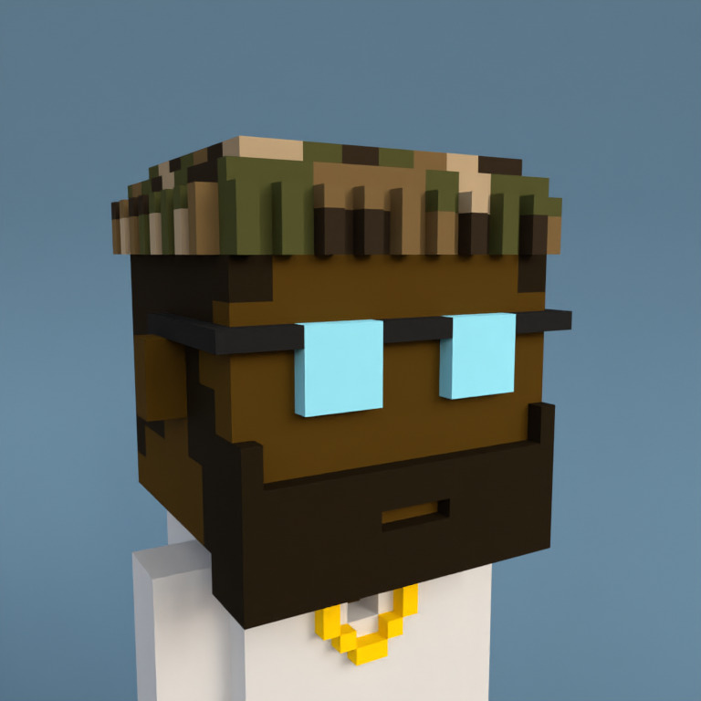 Meebit #6734 — Portrait