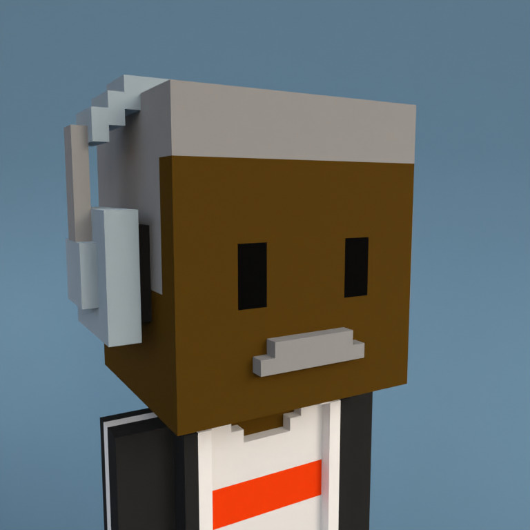 Meebit #6735 — Portrait