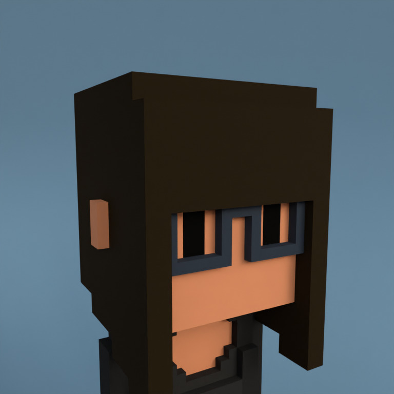 Meebit #6741 — Portrait