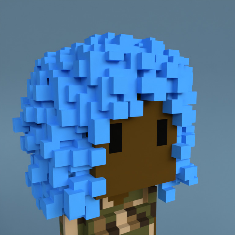 Meebit #6742 — Portrait