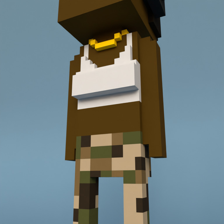 Meebit #6745 — Outfit
