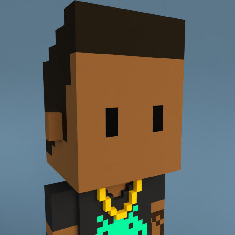 Meebit #6748 — Portrait