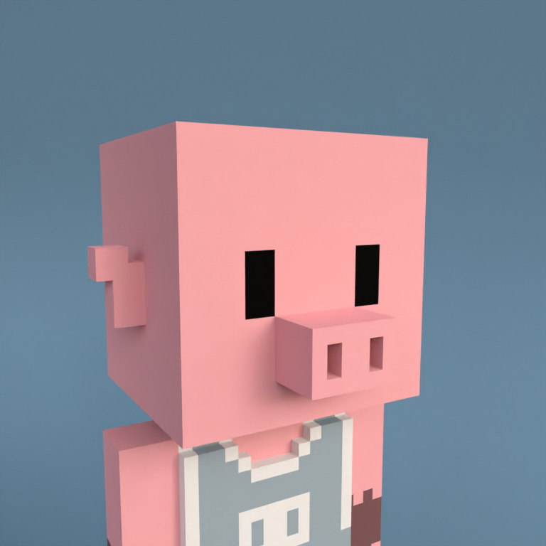 Meebit #6751 — Portrait
