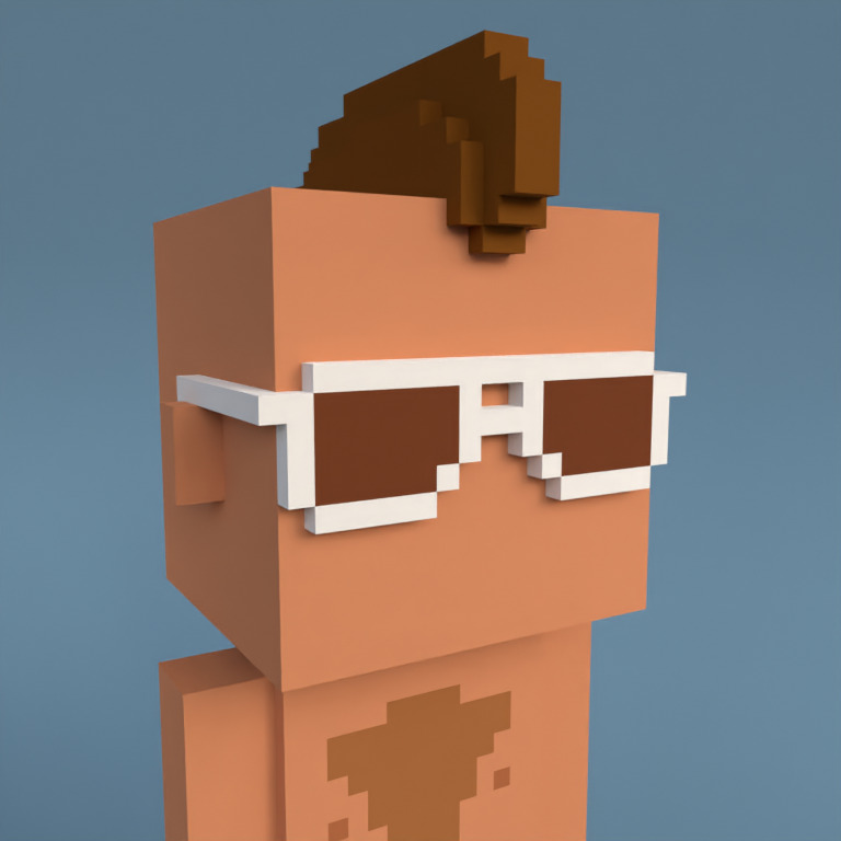 Meebit #6753 — Portrait