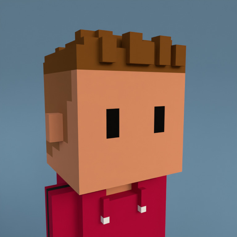 Meebit #6758 — Portrait