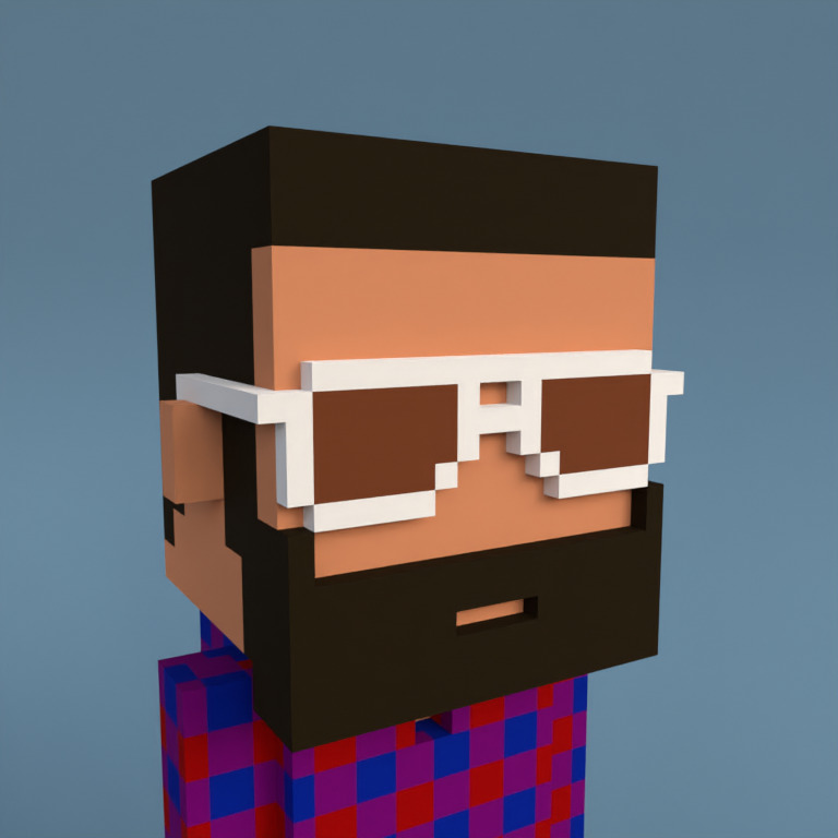 Meebit #6789 — Portrait
