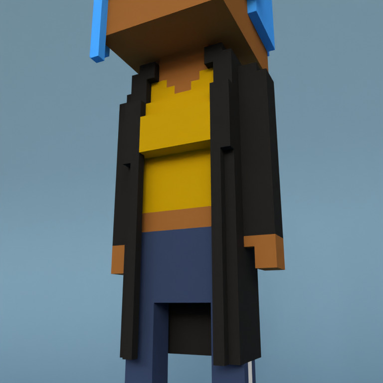 Meebit #6790 — Outfit