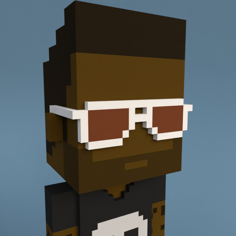 Meebit #6802 — Portrait