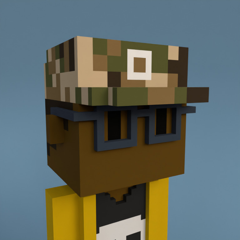Meebit #6803 — Portrait
