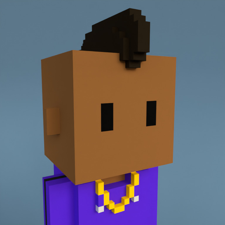 Meebit #6806 — Portrait