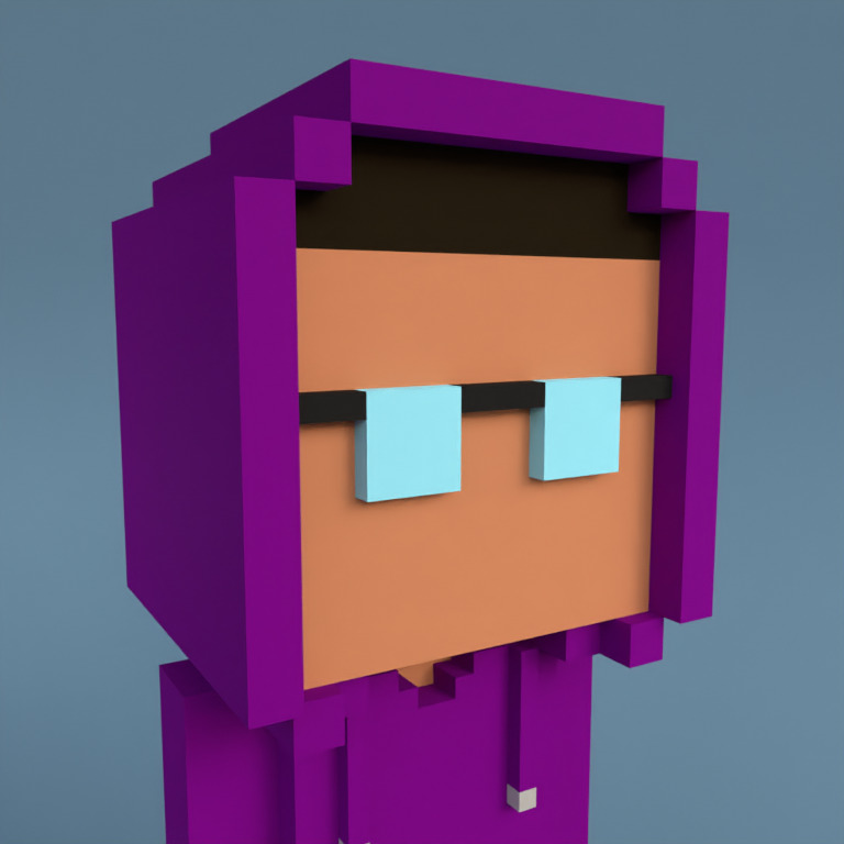 Meebit #6808 — Portrait