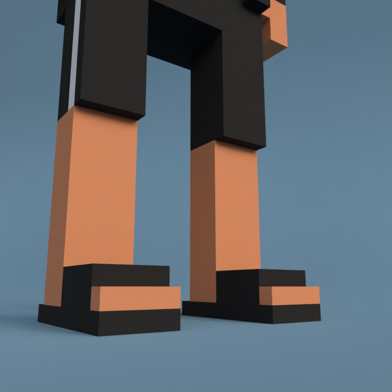 Meebit #6809 — Shoes