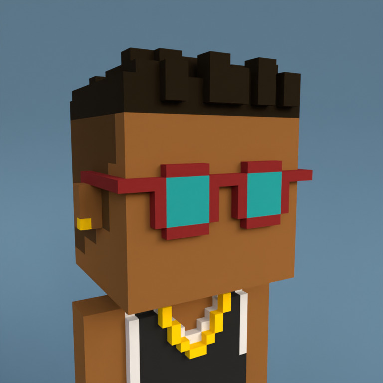 Meebit #6810 — Portrait