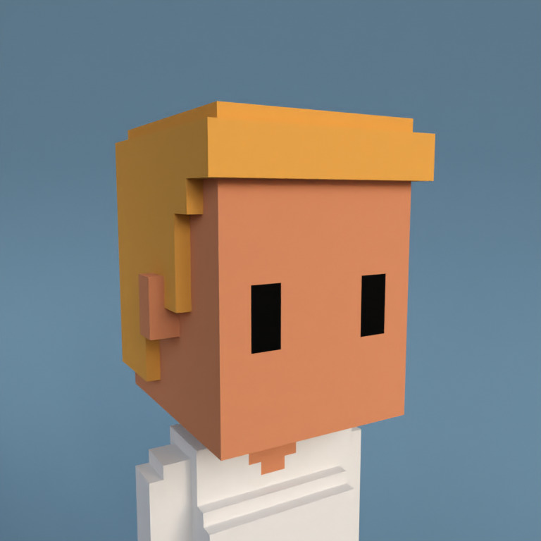 Meebit #6820 — Portrait