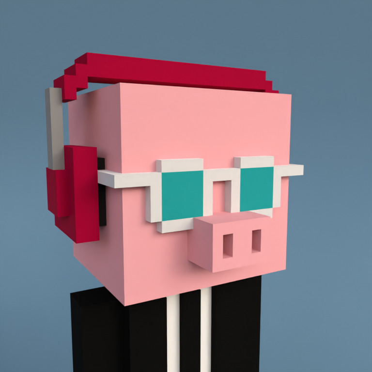 Meebit #6822 — Portrait