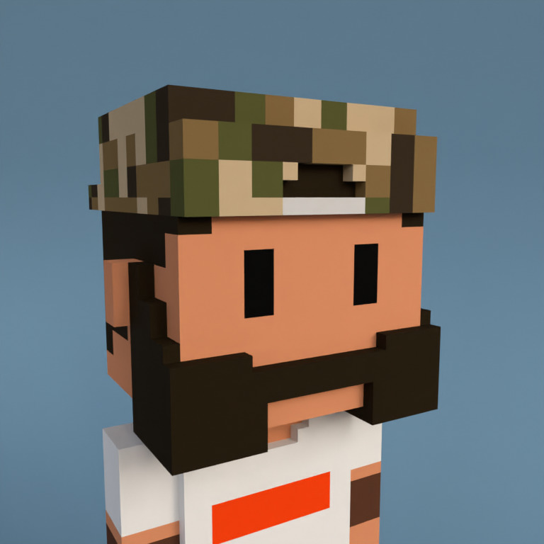 Meebit #6825 — Portrait