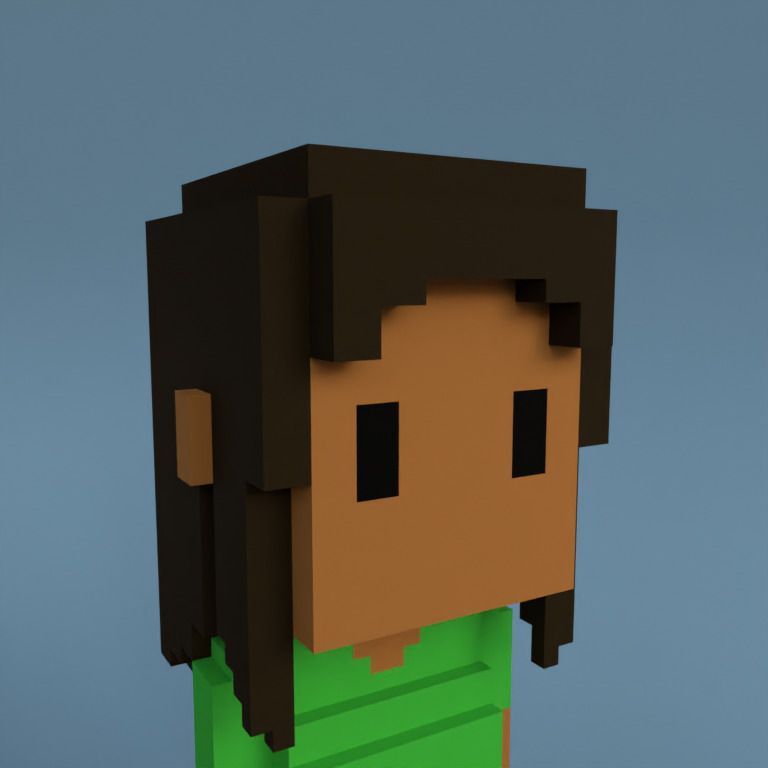 Meebit #6829 — Portrait