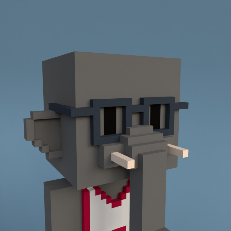 Meebit #6830 — Portrait
