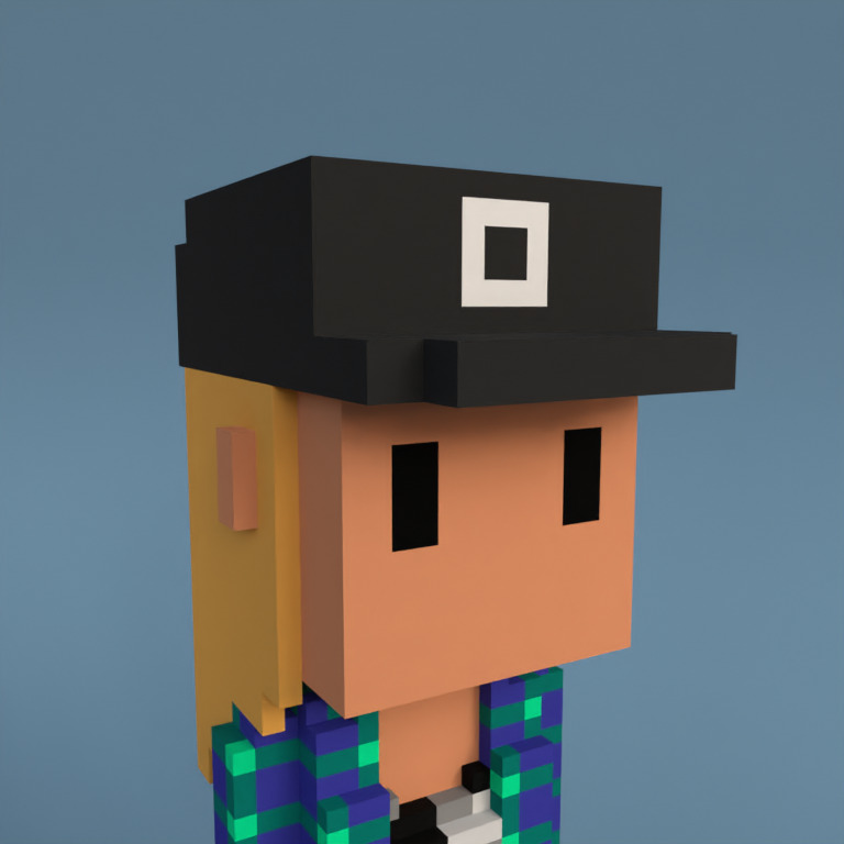 Meebit #6834 — Portrait