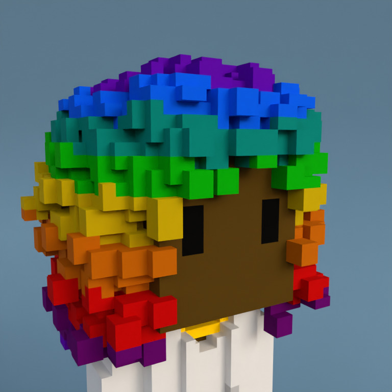Meebit #6837 — Portrait