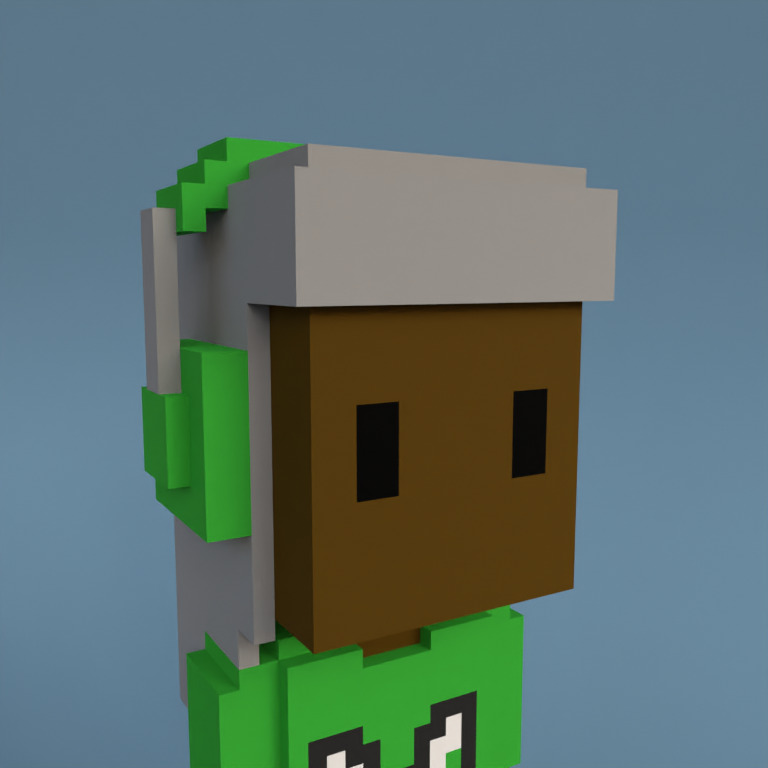 Meebit #6839 — Portrait