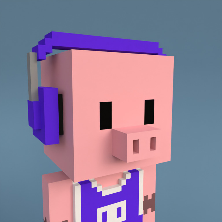 Meebit #6841 — Portrait