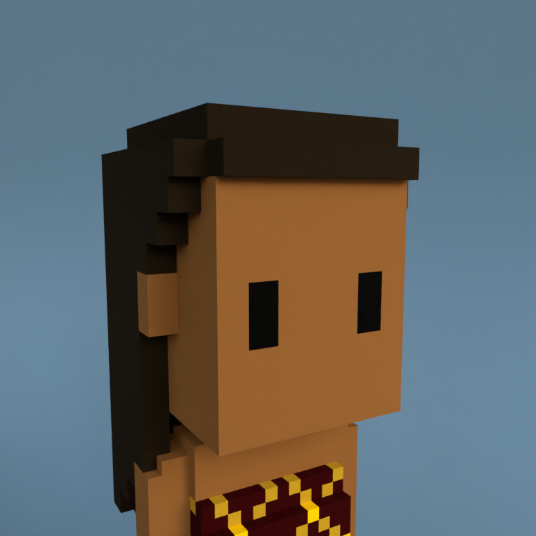 Meebit #6843 — Portrait