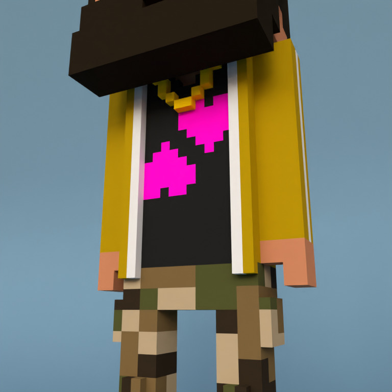 Meebit #6852 — Outfit