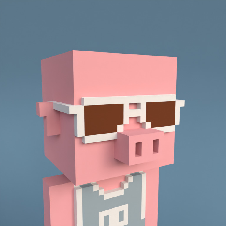 Meebit #6853 — Portrait