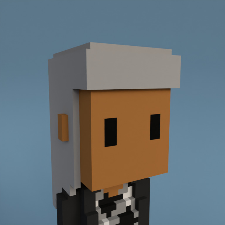 Meebit #6862 — Portrait