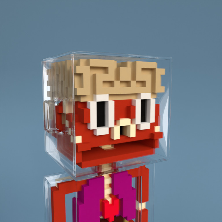 Meebit #6863 — Portrait