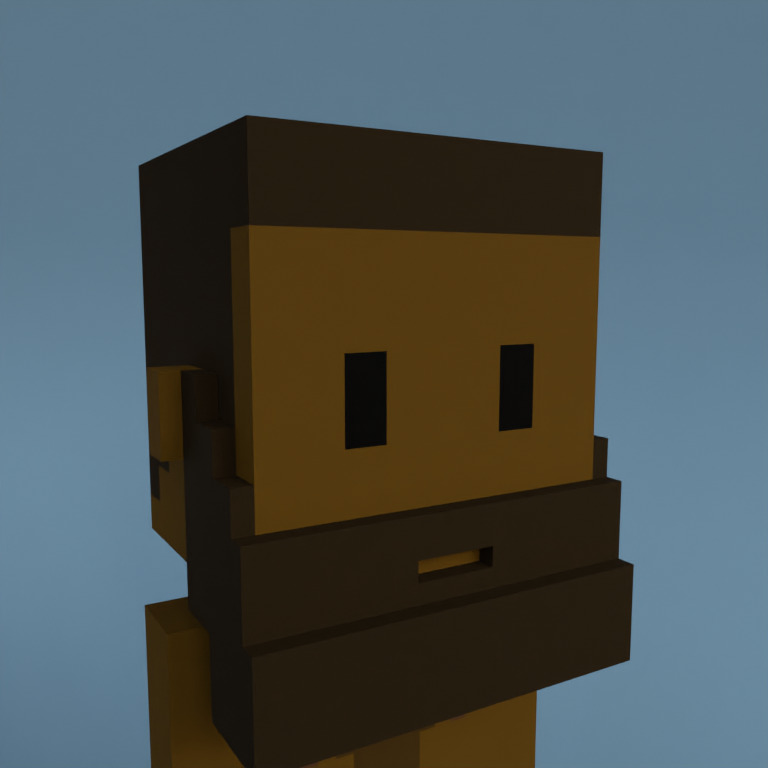 Meebit #6866 — Portrait