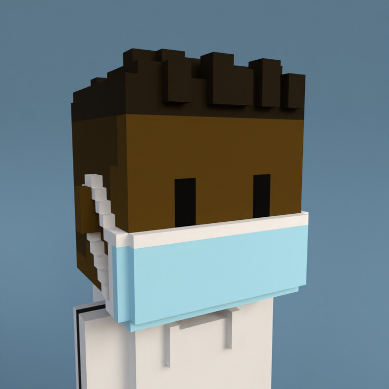 Meebit #6867 — Portrait