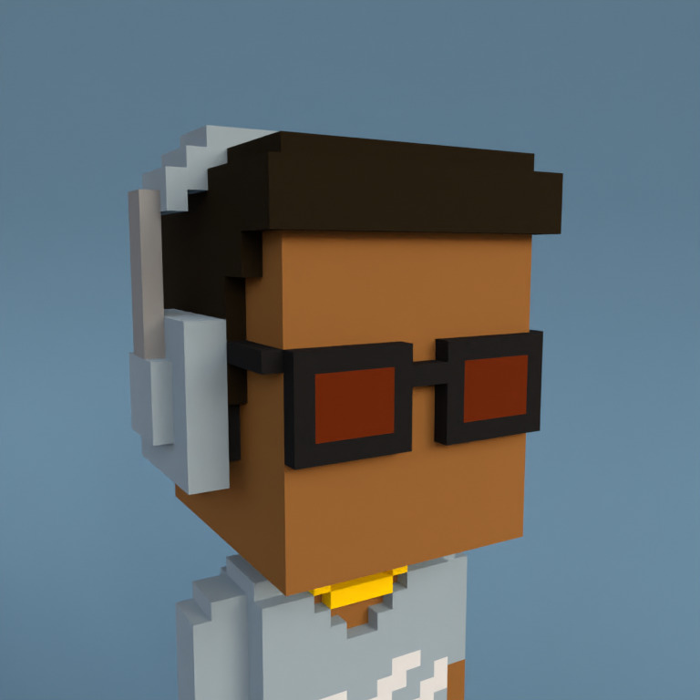 Meebit #6872 — Portrait
