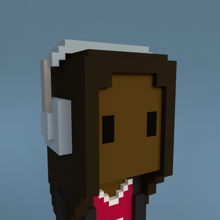 Meebit #6874 — Portrait