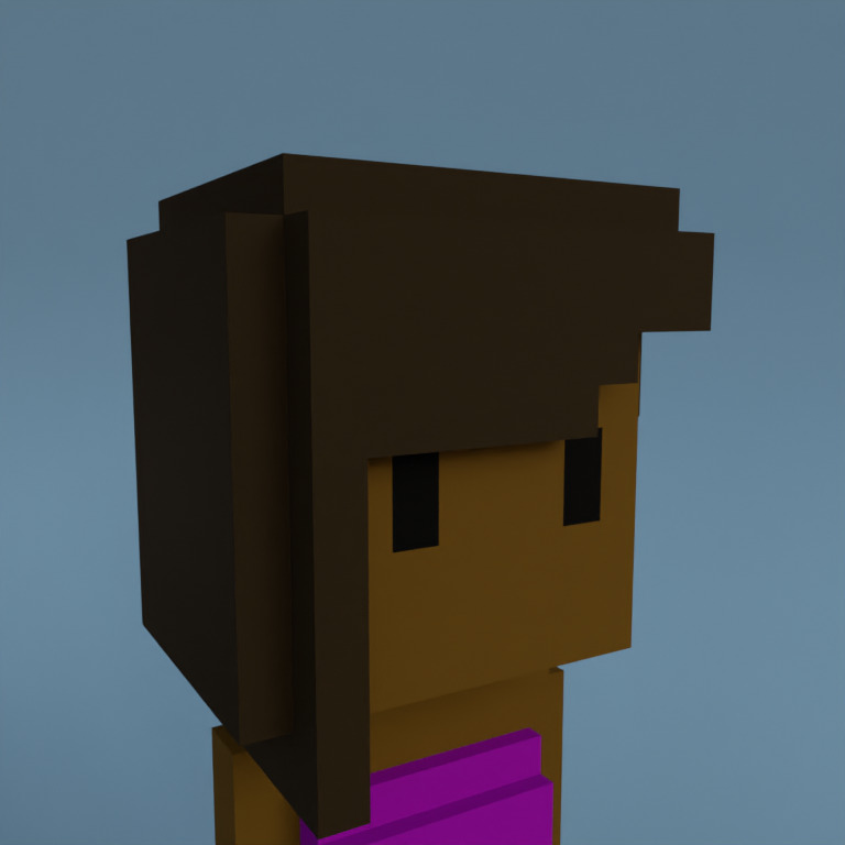 Meebit #6885 — Portrait