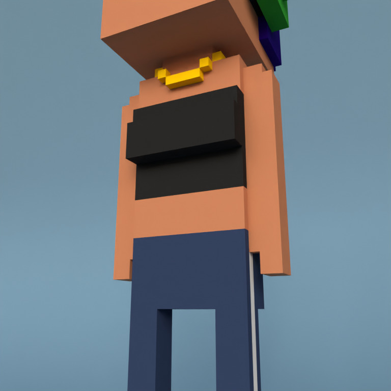 Meebit #6890 — Outfit