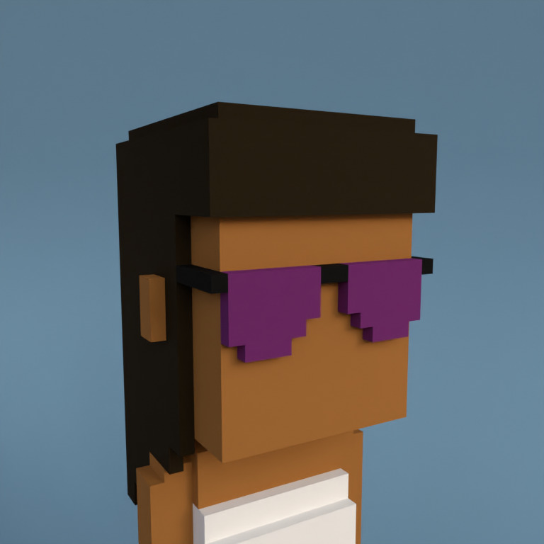 Meebit #6897 — Portrait