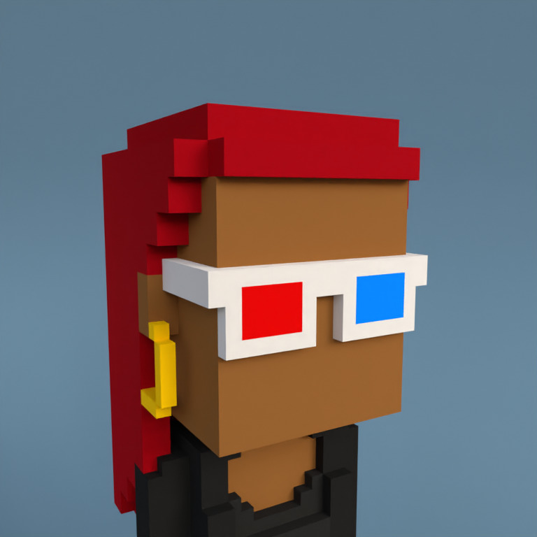 Meebit #6910 — Portrait