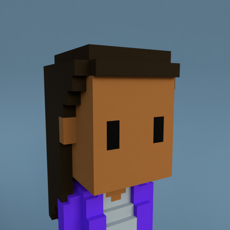 Meebit #6914 — Portrait