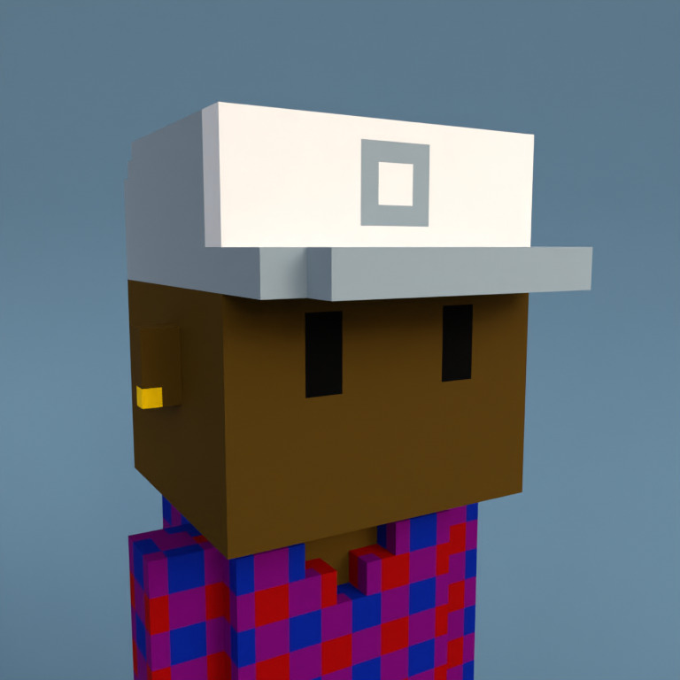 Meebit #6918 — Portrait